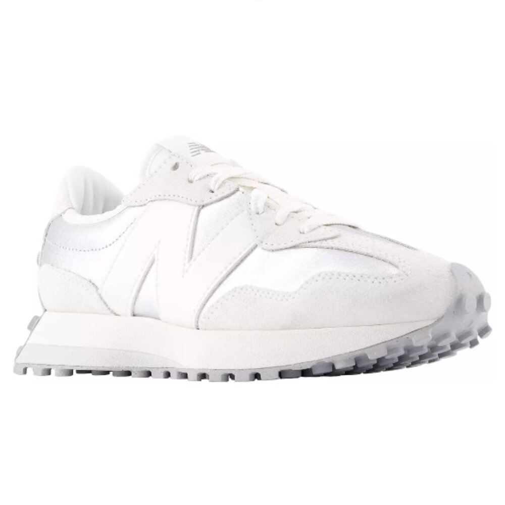 New Balance 327 Casual Women Sneakers Shoes Athletic Silver White ⚡️size 9 ⚡️ - Picture 6 of 10